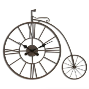 Alternative view of Ancient Wheel Metal Wall Clock For Living Room (38 x 30 Inches)