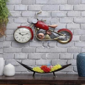 Special Red Color Bike Wall art (29 x 18 Inches)